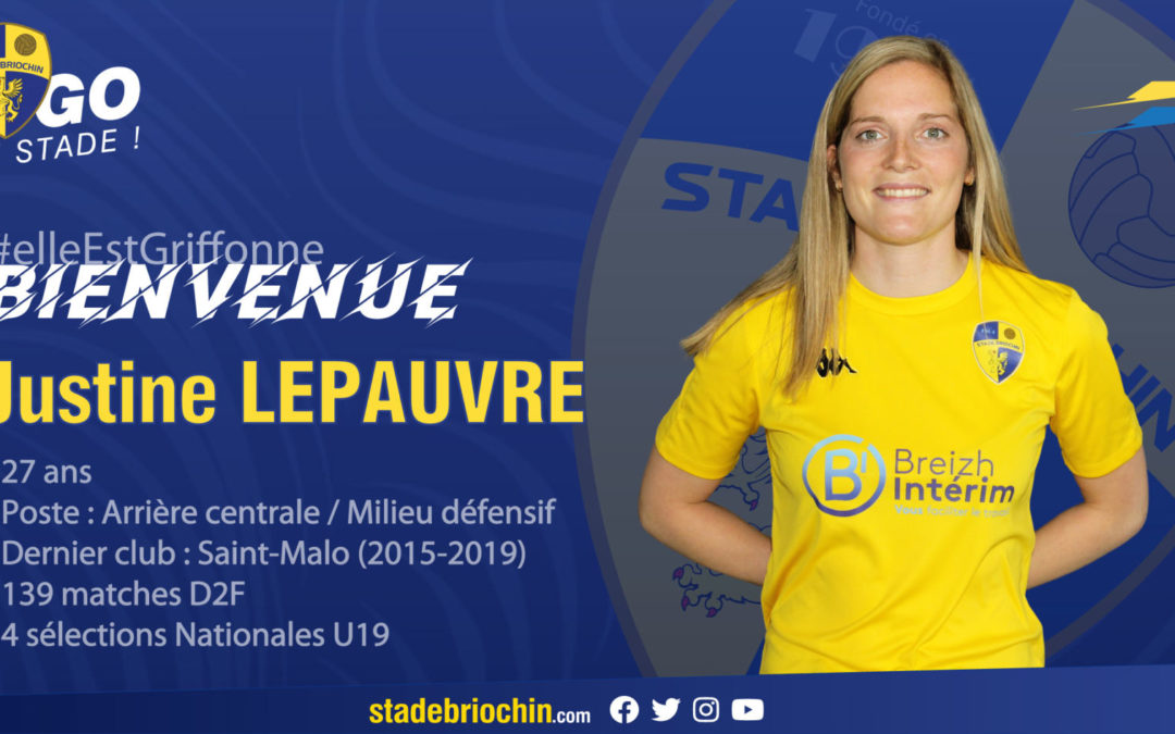 [Saison 2021-2022] Justine Lepauvre est Griffonne