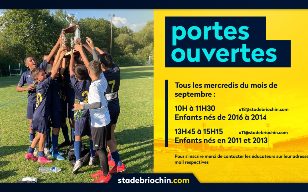 Portes ouvertes – école de foot